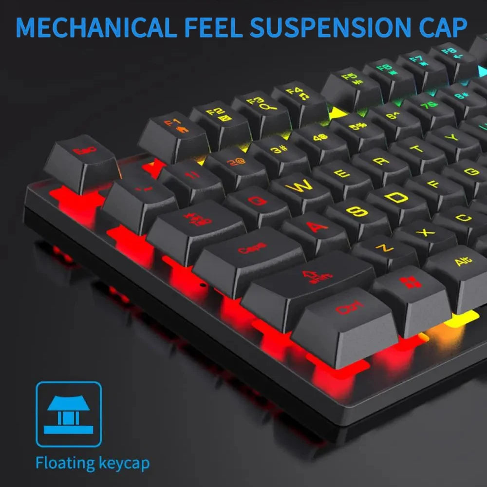 RGB Mechanical Keyboard - Wired Gaming Grade