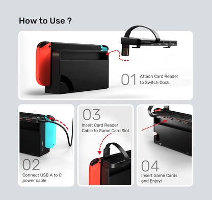 Unitek Switch Dock with Wireless Remote & HDMI RJ45