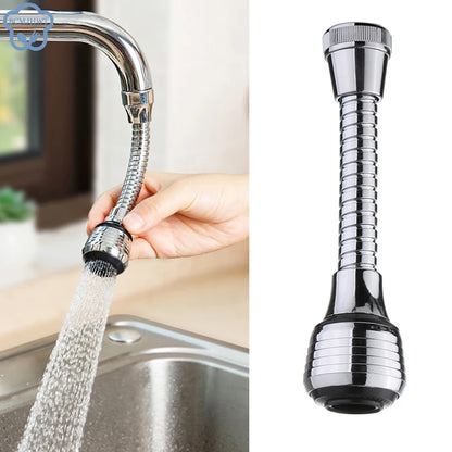 360° Rotatable Faucet Extender - 2 Mode Bubbler, Water Saver